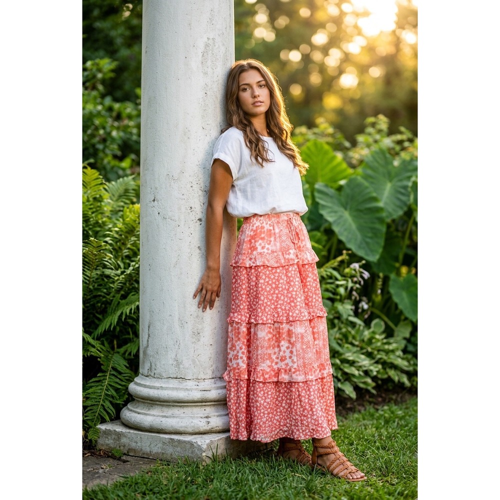 NWT Med Mainstrip MAXI skirt